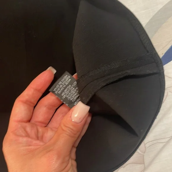 Jill Jill Stuart Dresses 4 Colorblock Plunge Gown Black/Ivory - Picture 11 of 11